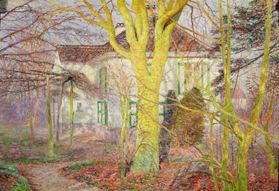 Zonnestraal of, Zonneschijn, april 1899 door Emile Claus